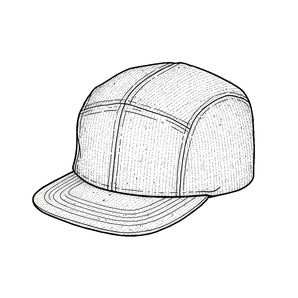 Illustration of a beanie hat